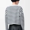 Anagram-tröja i ull Off-white/Navy Anagram-tröja i ull Off-white/Navy