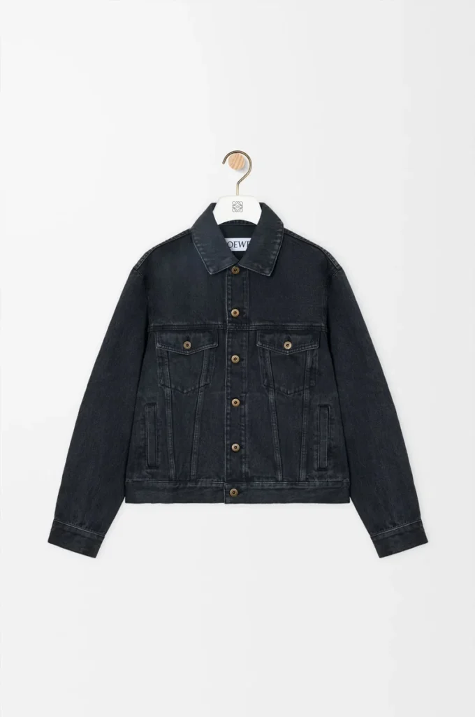 Anagramjacka i denim Svart Anagramjacka i denim Svart