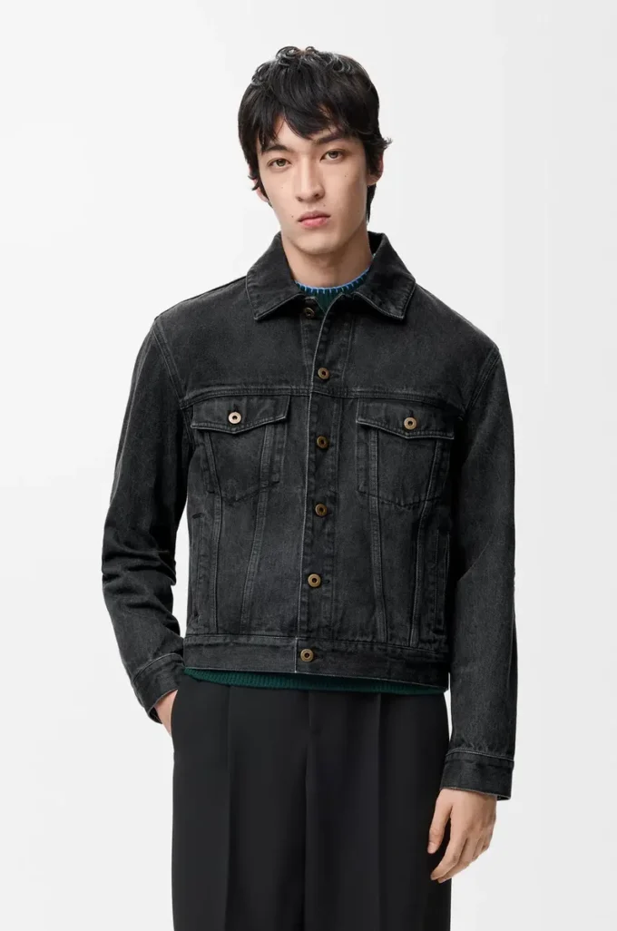 Anagramjacka i denim Svart Anagramjacka i denim Svart