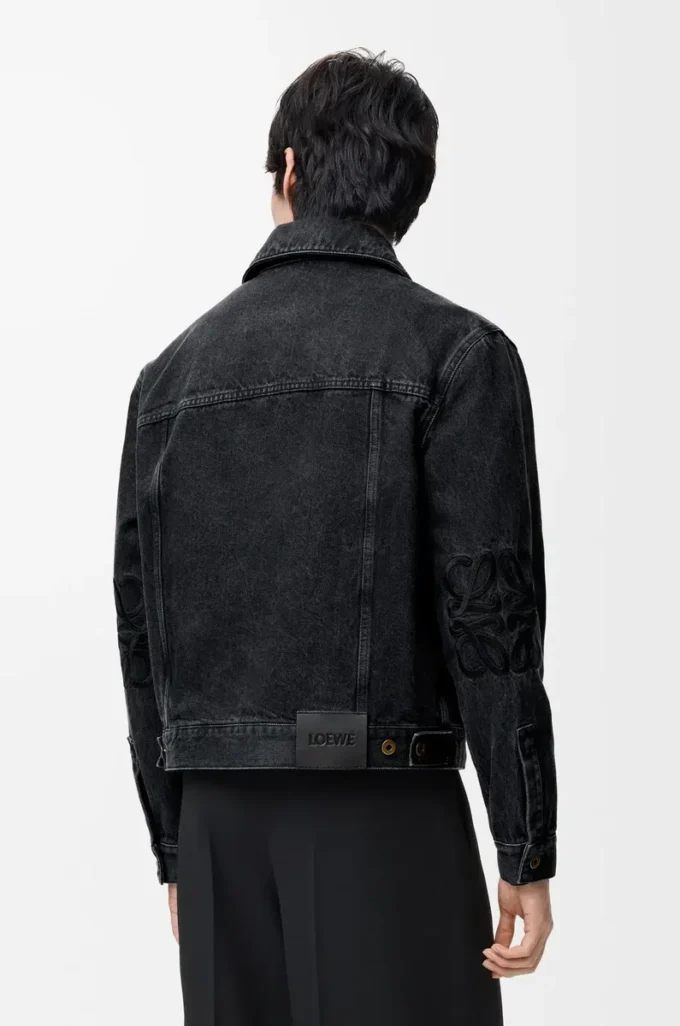 Anagramjacka i denim Svart Anagramjacka i denim Svart