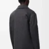Arbetsjacka i ull och kashmir Charcoal Melange Arbetsjacka i ull och kashmir Charcoal Melange