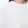 Asymmetrisk T-shirt i bomullsblandning Vit Asymmetrisk T-shirt i bomullsblandning Vit