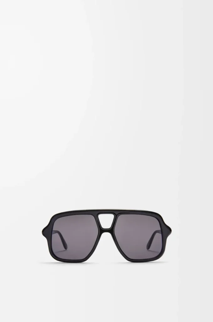 Aviator Slim solglasögon Black