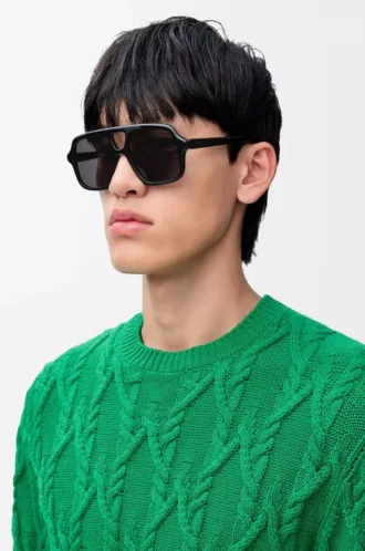 Aviator Slim solglasögon Black