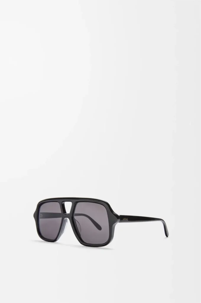 Aviator Slim solglasögon Black