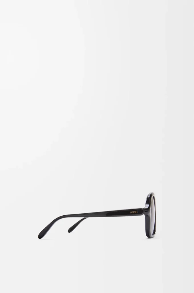 Aviator Slim solglasögon Black