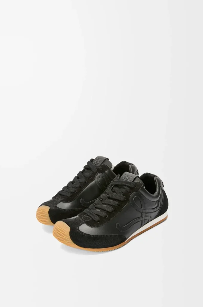 Ballet Runner 2.0 i mjukt kalvskinn Svart Ballet Runner 2.0 i mjukt kalvskinn Svart