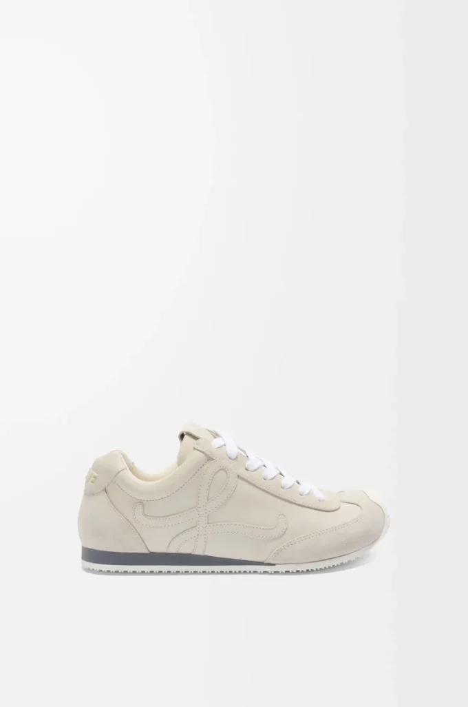 Ballet Runner 2.0 i mjukt kalvskinn Vitt Ballet Runner 2.0 i mjukt kalvskinn Vitt