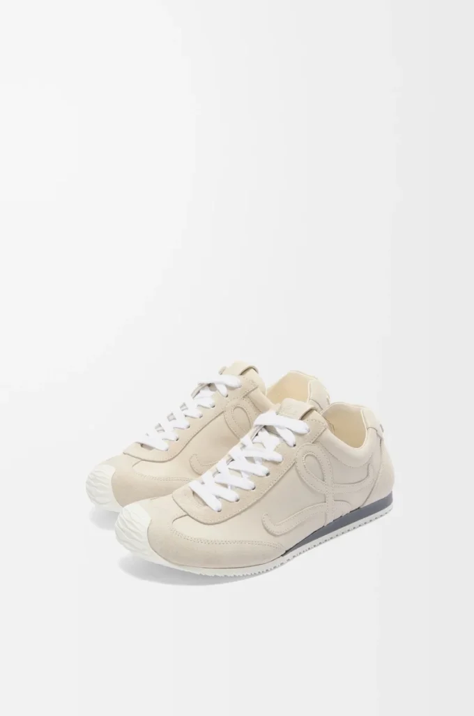 Ballet Runner 2.0 i mjukt kalvskinn Vitt Ballet Runner 2.0 i mjukt kalvskinn Vitt