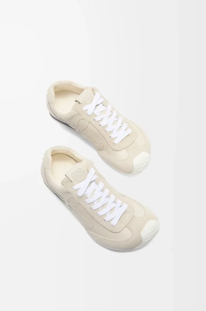 Ballet Runner 2.0 i mjukt kalvskinn Vitt Ballet Runner 2.0 i mjukt kalvskinn Vitt