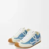 Ballet Runner 2.0 i nylon och kalvskinn Blå/Vit/Mjukvit