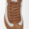 Ballet Runner 2.0 i nylon och kalvskinn Grå/Vit/Tan