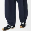Ballet Runner 2.0 i nylon och kalvskinn Svart/Vit Ballet Runner 2.0 i nylon och kalvskinn Svart/Vit