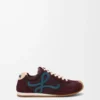 Ballet Runner 2.0 i nylon och kalvskinn Vinröd/Anka blå/Deg Ballet Runner 2.0 i nylon och kalvskinn Vinröd/Anka blå/Deg