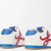 Ballet Runner 2.0 i nylon och kalvskinn Vit/Röd/Blå Ballet Runner 2.0 i nylon och kalvskinn Vit/Röd/Blå