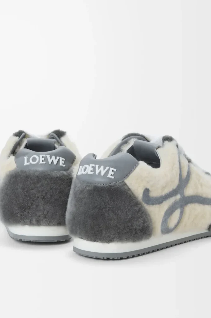 Ballet Runner 2.0 i shearling Grå Multitone Ballet Runner 2.0 i shearling Grå Multitone
