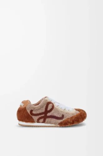 Ballet Runner 2.0 i shearling Tan Multitone