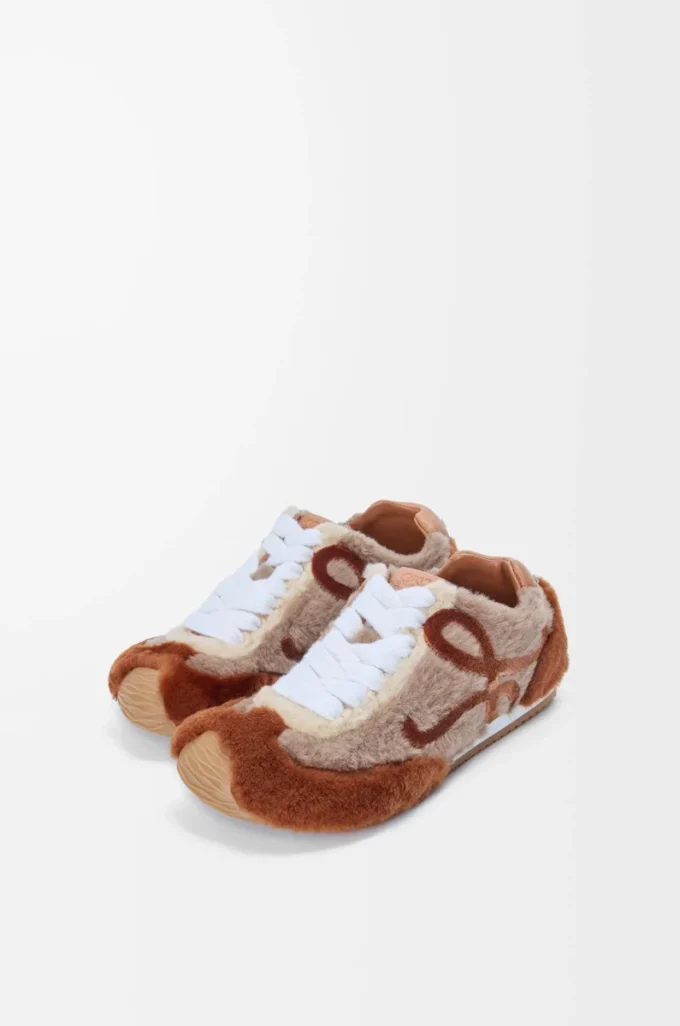 Ballet Runner 2.0 i shearling Tan Multitone Ballet Runner 2.0 i shearling Tan Multitone