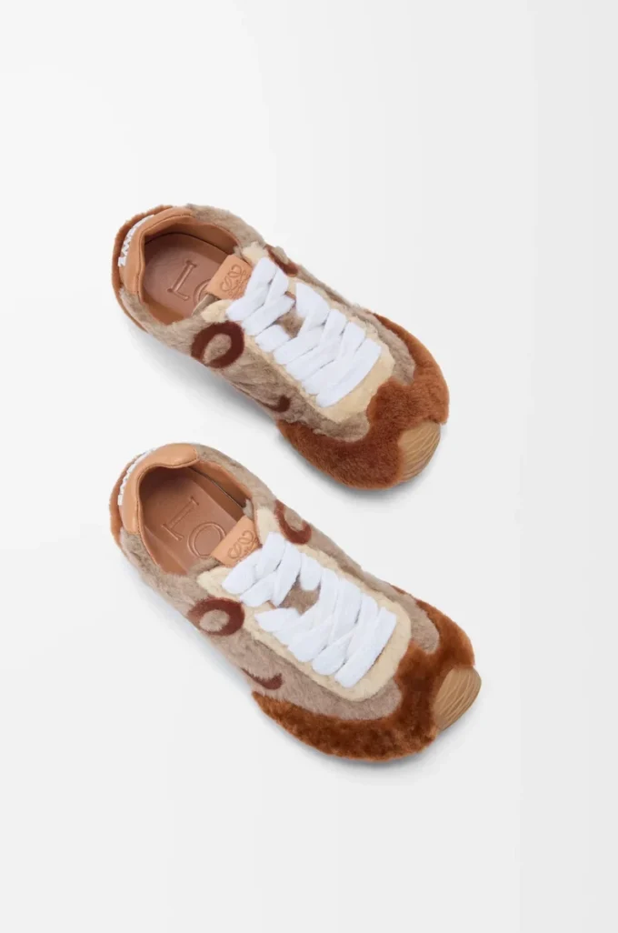 Ballet Runner 2.0 i shearling Tan Multitone Ballet Runner 2.0 i shearling Tan Multitone