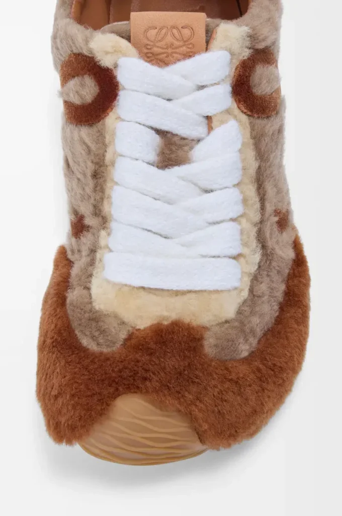 Ballet Runner 2.0 i shearling Tan Multitone Ballet Runner 2.0 i shearling Tan Multitone