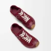 Ballet Runner 2.0 ofodrad i hjortskinn och vegetabiliskt garvat kalvskinn Burgundy Ballet Runner 2.0 ofodrad i hjortskinn och vegetabiliskt garvat kalvskinn Burgundy
