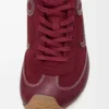 Ballet Runner 2.0 ofodrad i hjortskinn och vegetabiliskt garvat kalvskinn Burgundy Ballet Runner 2.0 ofodrad i hjortskinn och vegetabiliskt garvat kalvskinn Burgundy