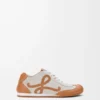 Ballet Runner 2.0 ofodrad i hjortskinn och vegetabiliskt garvat kalvskinn Soft White/Tan