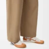 Ballet Runner 2.0 ofodrad i hjortskinn och vegetabiliskt garvat kalvskinn Soft White/Tan