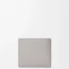 Bifold plånbok i texturerat klassiskt kalvskinn Shell Grey Bifold plånbok i texturerat klassiskt kalvskinn Shell Grey