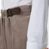 Bältade shorts i ull Beige Melange Bältade shorts i ull Beige Melange