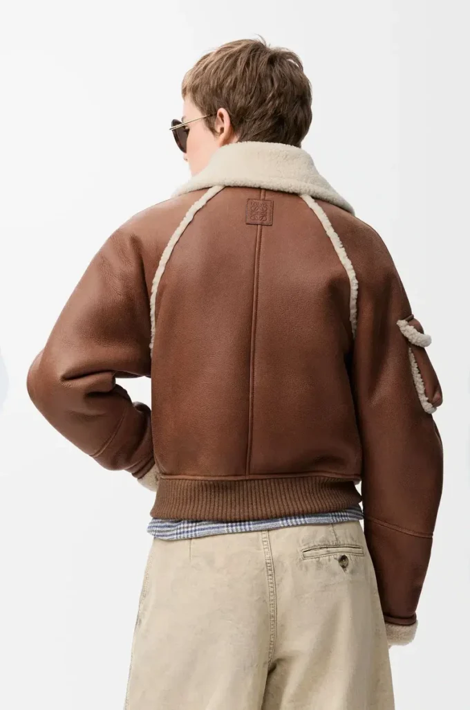 Bomberjacka i shearling Brunt Bomberjacka i shearling Brunt