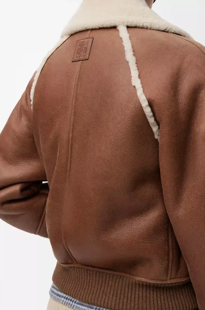 Bomberjacka i shearling Brunt Bomberjacka i shearling Brunt