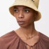Bucket hat i raffia Natur Bucket hat i raffia Natur