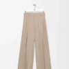 Byxor i bomull Beige Byxor i bomull Beige
