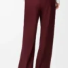 Byxor i ull Burgundy Byxor i ull Burgundy