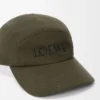 Camp-keps i bomull, mörk khaki Camp-keps i bomull, mörk khaki