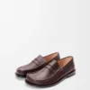 Campo loafers i hjortskinn Oxblood Campo loafers i hjortskinn Oxblood