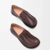 Campo loafers i hjortskinn Oxblood Campo loafers i hjortskinn Oxblood