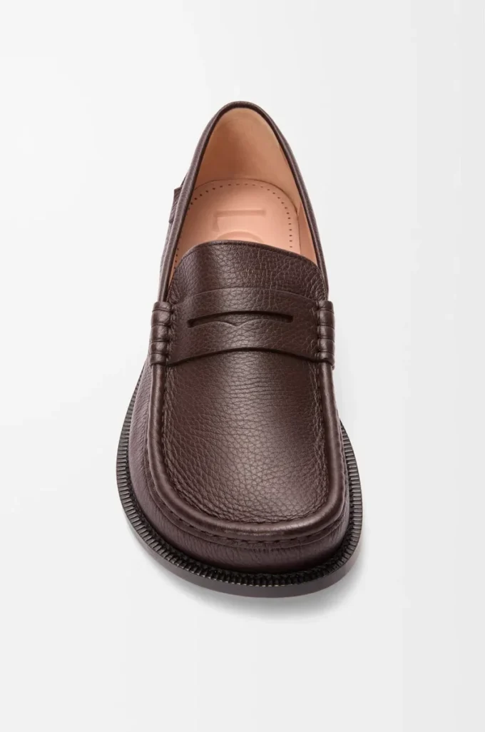 Campo loafers i hjortskinn Oxblood Campo loafers i hjortskinn Oxblood
