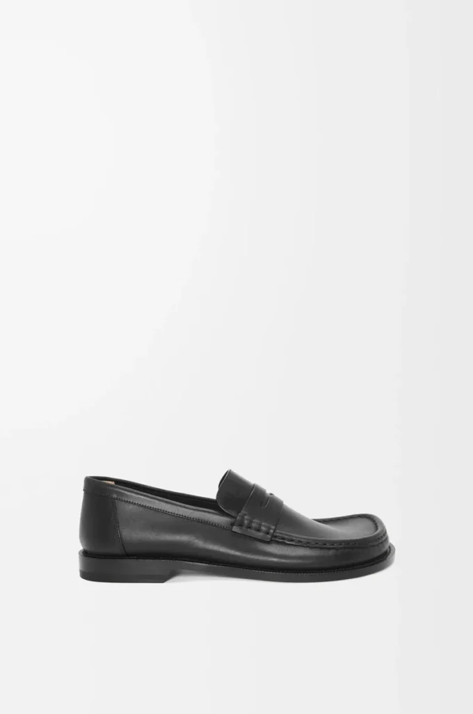 Campo loafers i kalvskinn, svarta Campo loafers i kalvskinn, svarta