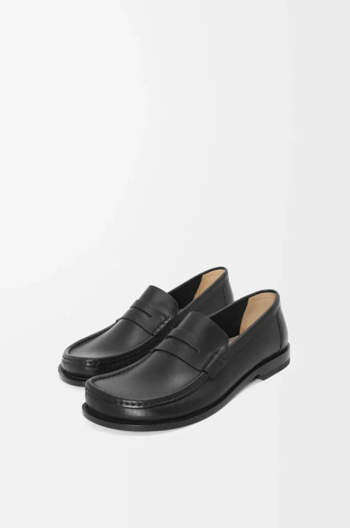 Campo loafers i kalvskinn, svarta Campo loafers i kalvskinn, svarta