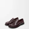 Campo loafers i kalvskinn, vinröd Campo loafers i kalvskinn, vinröd