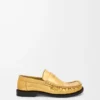 Campo loafers i metalliskt kalvskinn Guld