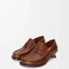 Campo loafers i mjukt kalvskinn Rost