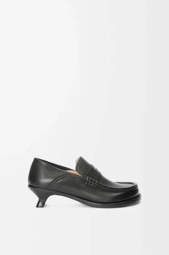 Campo loafers i mjukt kalvskinn Svart
