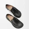 Campo loafers i mjukt kalvskinn Svart