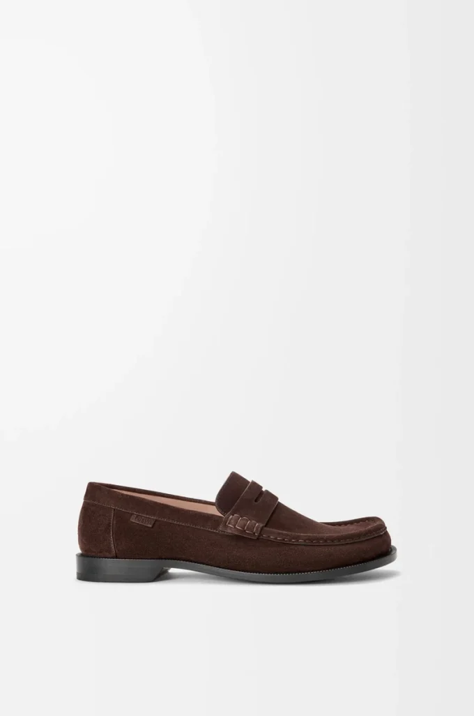 Campo loafers i mocka Dark Brown Campo loafers i mocka Dark Brown