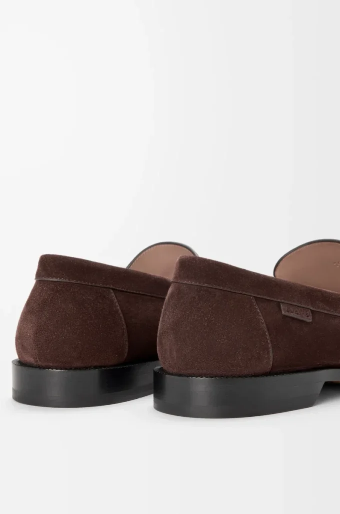 Campo loafers i mocka Dark Brown Campo loafers i mocka Dark Brown