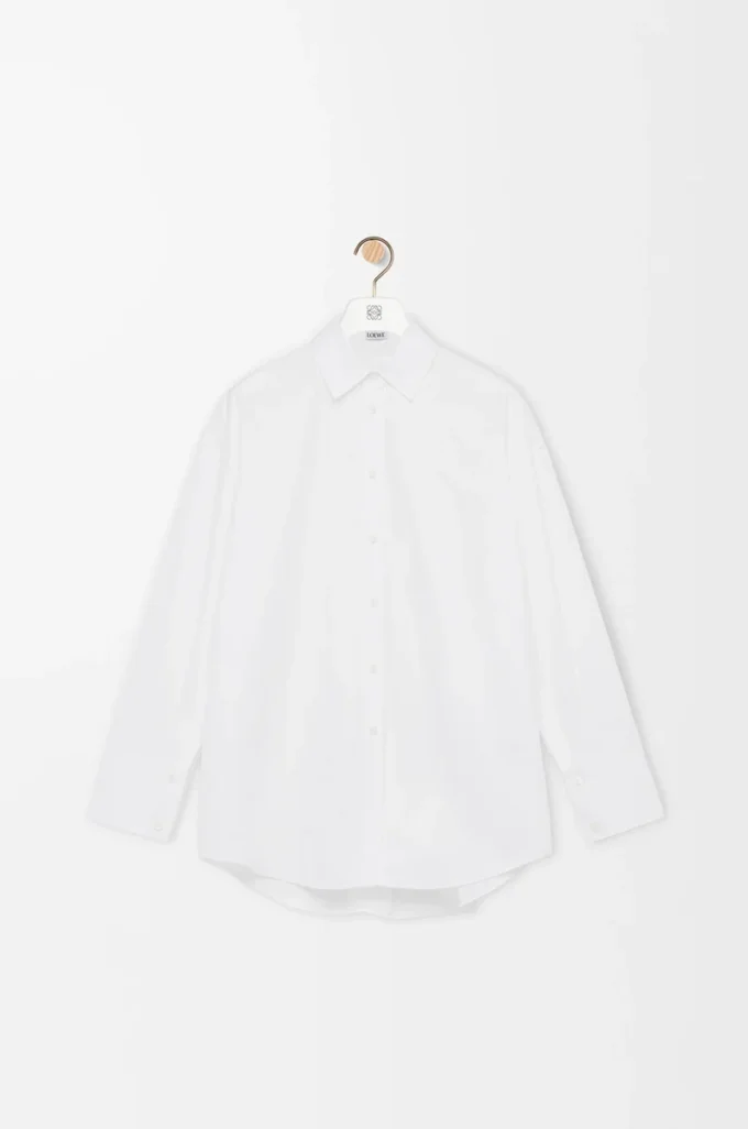 Capeshirt i bomull Vit Capeshirt i bomull Vit