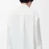 Capeshirt i bomull Vit Capeshirt i bomull Vit